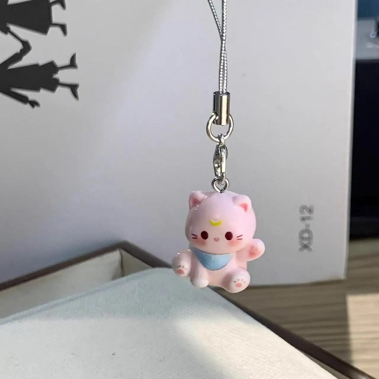 3pcs Fashion New Cartoon Small Cat Cute Keychain Phone Chain Resin Keyring Bag Pendant Couple Key Chains Gifts Women for Jewelry розовый
3pcs Fashion New Cartoon Small Cat Cute Keychain Phone Chain Resin Keyring Bag Pendant Couple Key Chains Gifts Women for Jewelry розовый