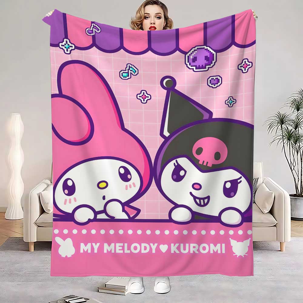 Picnic Throw Blanket Fluffy Kawaii Kuromis Luxury Blankets Sofa Decoration Interior for Home Knee Soft Nap King Size Bed Hairy & 75x90cm
Picnic Throw Blanket Fluffy Kawaii Kuromis Luxury Blankets Sofa Decoration Interior for Home Knee Soft Nap King Size Bed Hairy & 75x90cm