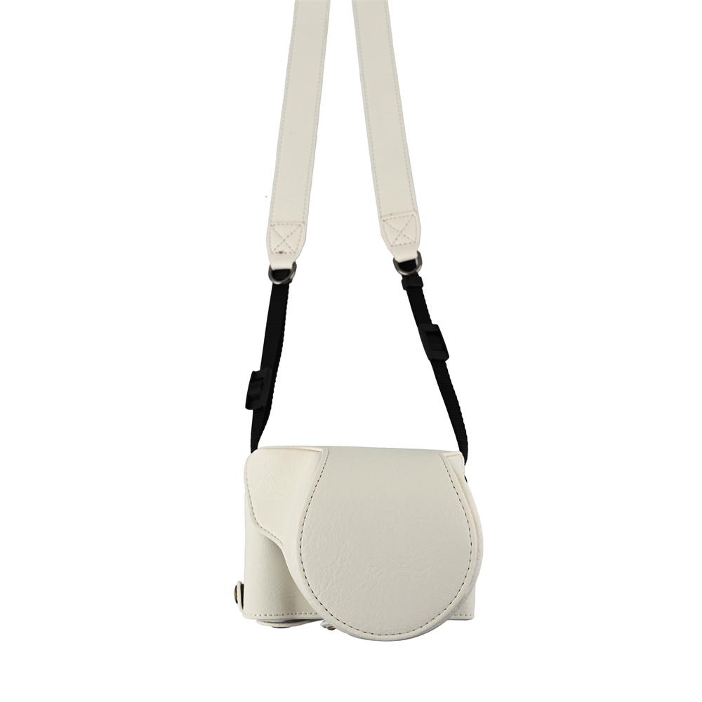 Сумка через плечо из ПУ кожи с узором личи для камеры Canon EOS R50V с объективом 14-30 мм, чехол для камеры с доступом к батарее, полное покрытие корпуса
Сумка через плечо из ПУ кожи с узором личи для камеры Canon EOS R50V с объективом 14-30 мм, чехол для камеры с доступом к батарее, полное покрытие корпуса