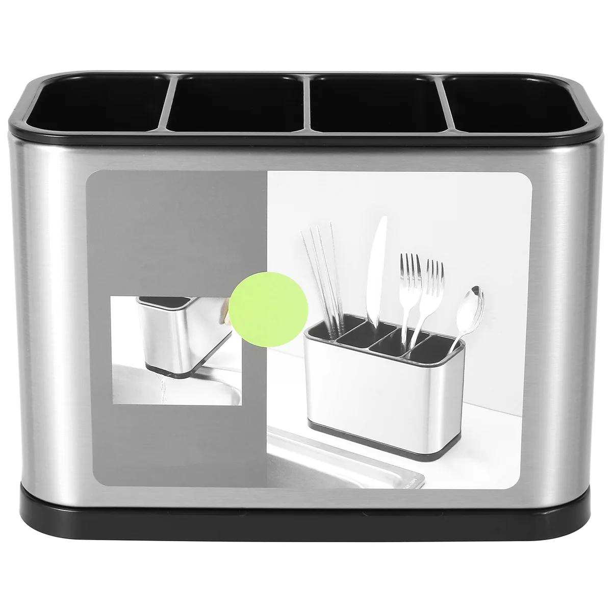 Kitchen Utensil Holder Stainless Steel Cutlery Holder Large Capacity Utensil Crocks Keep Neat Dry Knife Spoon Fork Storage Rack 4-tier темно-серого
Kitchen Utensil Holder Stainless Steel Cutlery Holder Large Capacity Utensil Crocks Keep Neat Dry Knife Spoon Fork Storage Rack 4-tier темно-серого