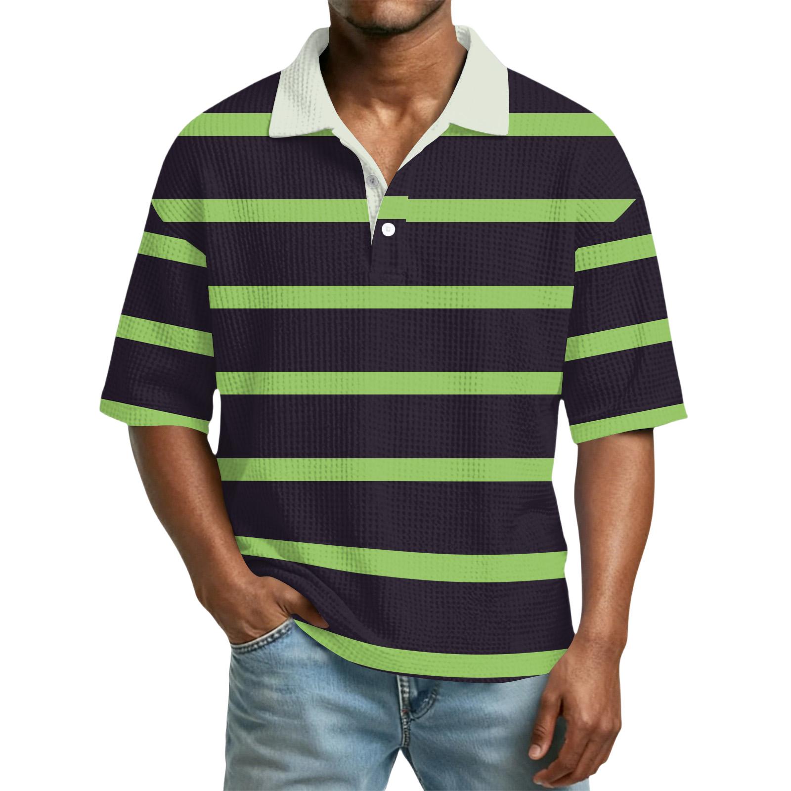 Men s Color-Block Collar Short-Sleeve Casual Top XL зелений
Men s Color-Block Collar Short-Sleeve Casual Top XL зелений