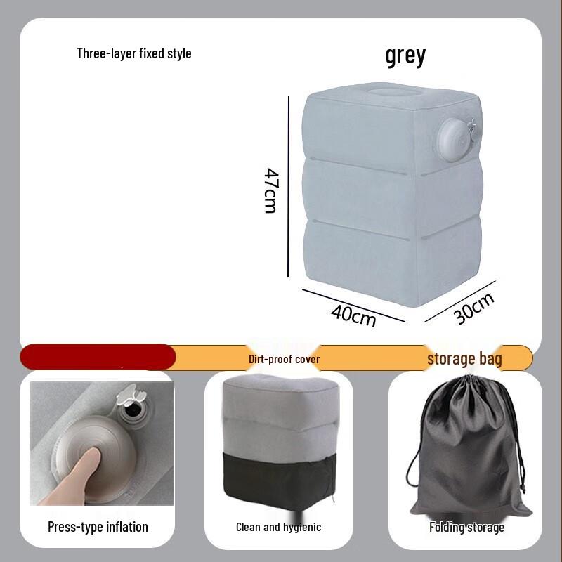 Adjustable Inflatable Travel Footrest
Adjustable Inflatable Travel Footrest