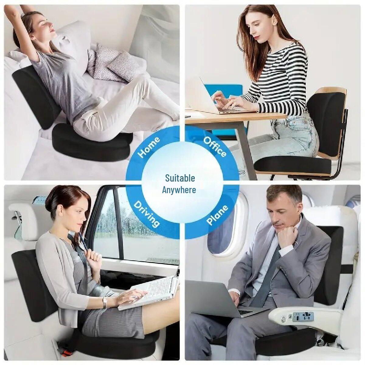Coccyx Pain Relief Pad - Tailbone Support & Protection for Post-Op Recovery 45x35x7cm чорний
Coccyx Pain Relief Pad - Tailbone Support & Protection for Post-Op Recovery 45x35x7cm чорний