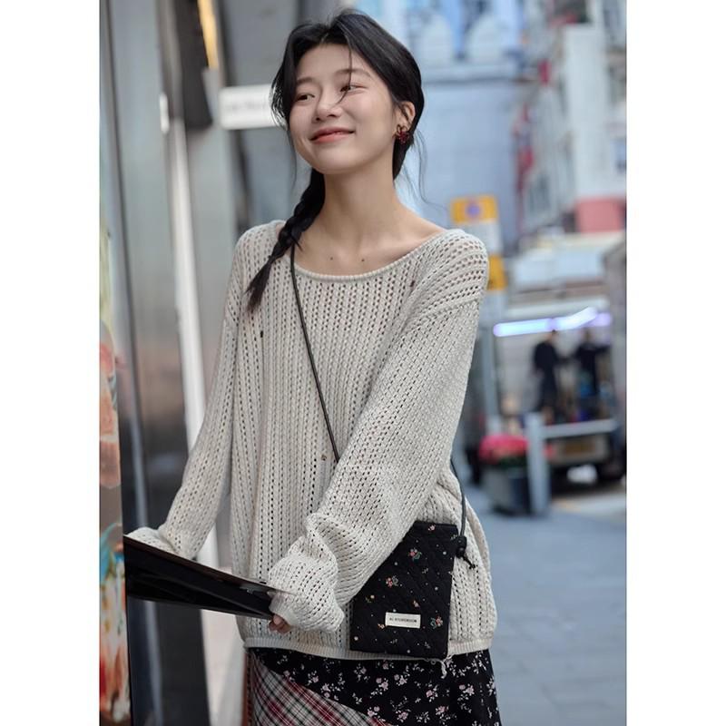 Apricot Openwork Knitwear: Women s Spring/Summer Korean Style Loose Thin Cardigan Top XXL бежевый
Apricot Openwork Knitwear: Women s Spring/Summer Korean Style Loose Thin Cardigan Top XXL бежевый