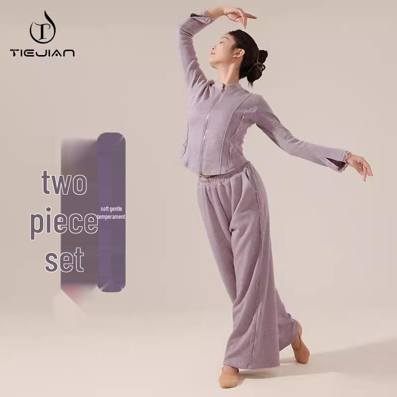 Women s Modern Dancewear Set: Zip Cardigan with Round Neck & Stand Collar, Long Sleeve, Slim Fit, Includes Dancing Pants Medium
Women s Modern Dancewear Set: Zip Cardigan with Round Neck & Stand Collar, Long Sleeve, Slim Fit, Includes Dancing Pants Medium