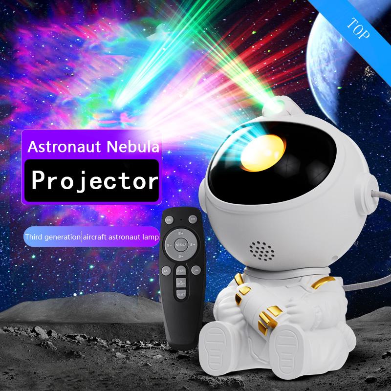 LED Star Galaxies Projector Night Light Astronaut Starry Sky Bedroom Room Decos Lamp For Decoration Bedroom Room Decor Kids Gift
LED Star Galaxies Projector Night Light Astronaut Starry Sky Bedroom Room Decos Lamp For Decoration Bedroom Room Decor Kids Gift