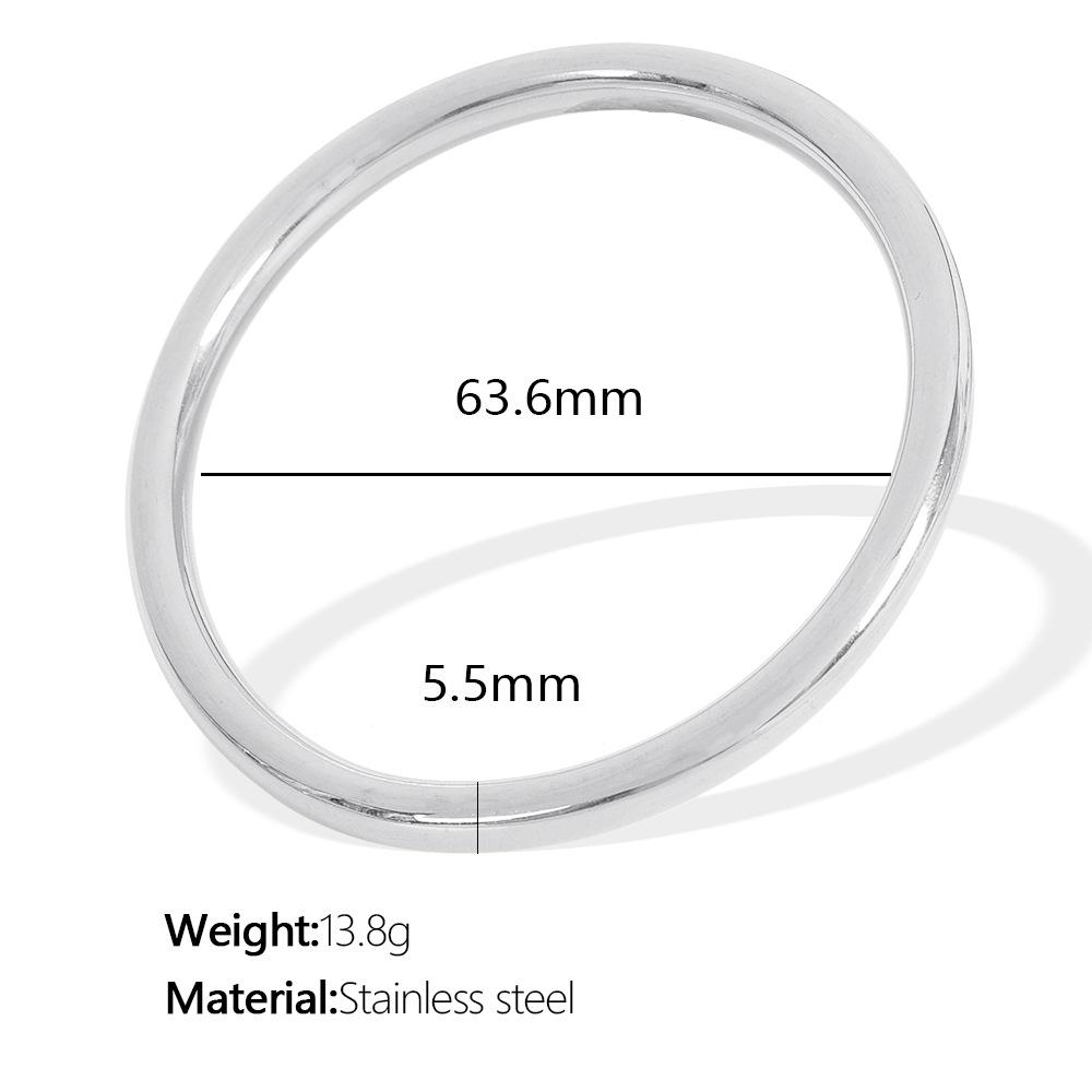 Classic plain ring glossy bracelet female Internet celebrity cold wind bracelet plated 18K gold atmospheric versatile jewelry female
Classic plain ring glossy bracelet female Internet celebrity cold wind bracelet plated 18K gold atmospheric versatile jewelry female