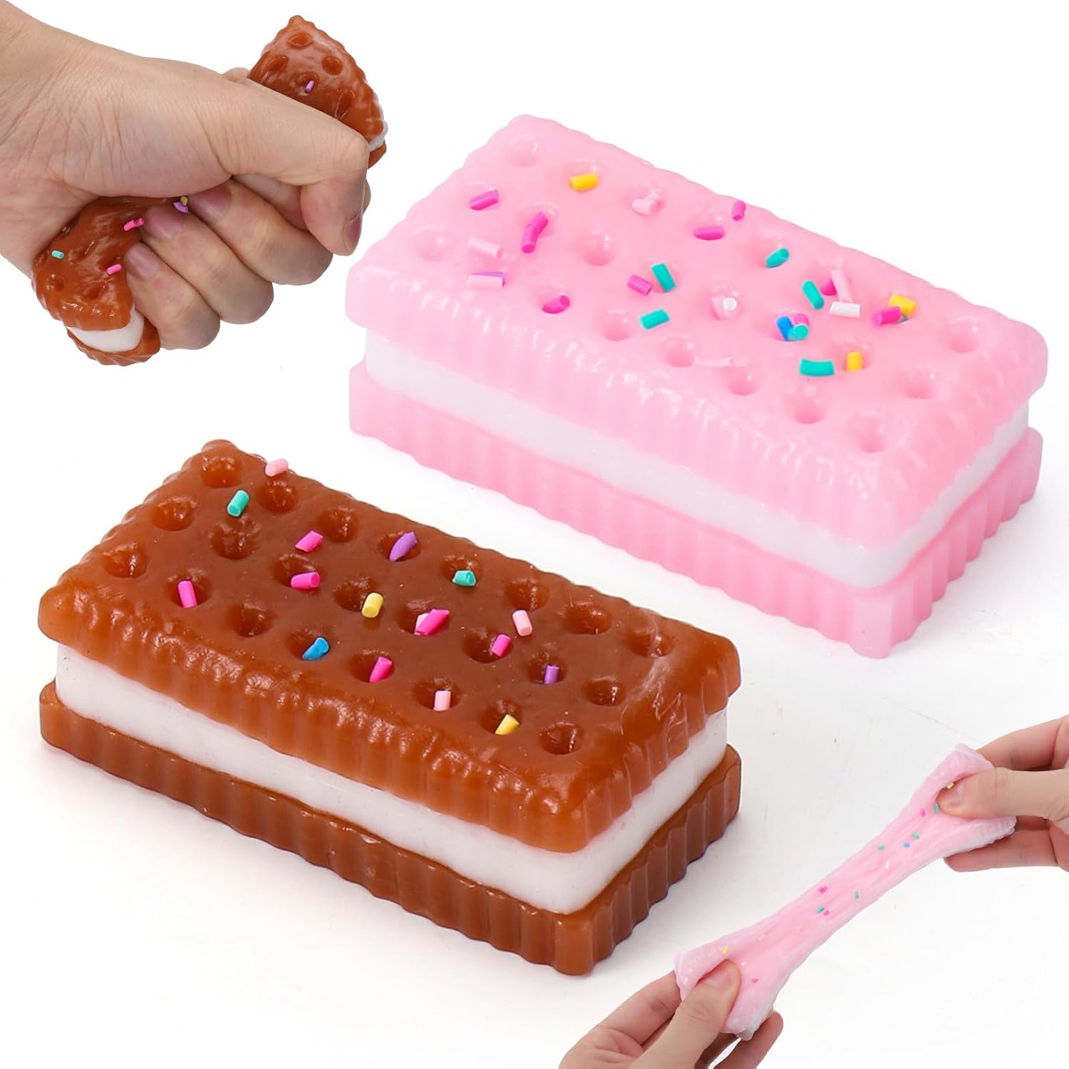2 PCS Cookie Sticky Taba Squishy Fidget Toys Adults,Ultra-Soft Squeeze Toys,Fun Silicone Enjoy Decompression Toy разноцветный
2 PCS Cookie Sticky Taba Squishy Fidget Toys Adults,Ultra-Soft Squeeze Toys,Fun Silicone Enjoy Decompression Toy разноцветный