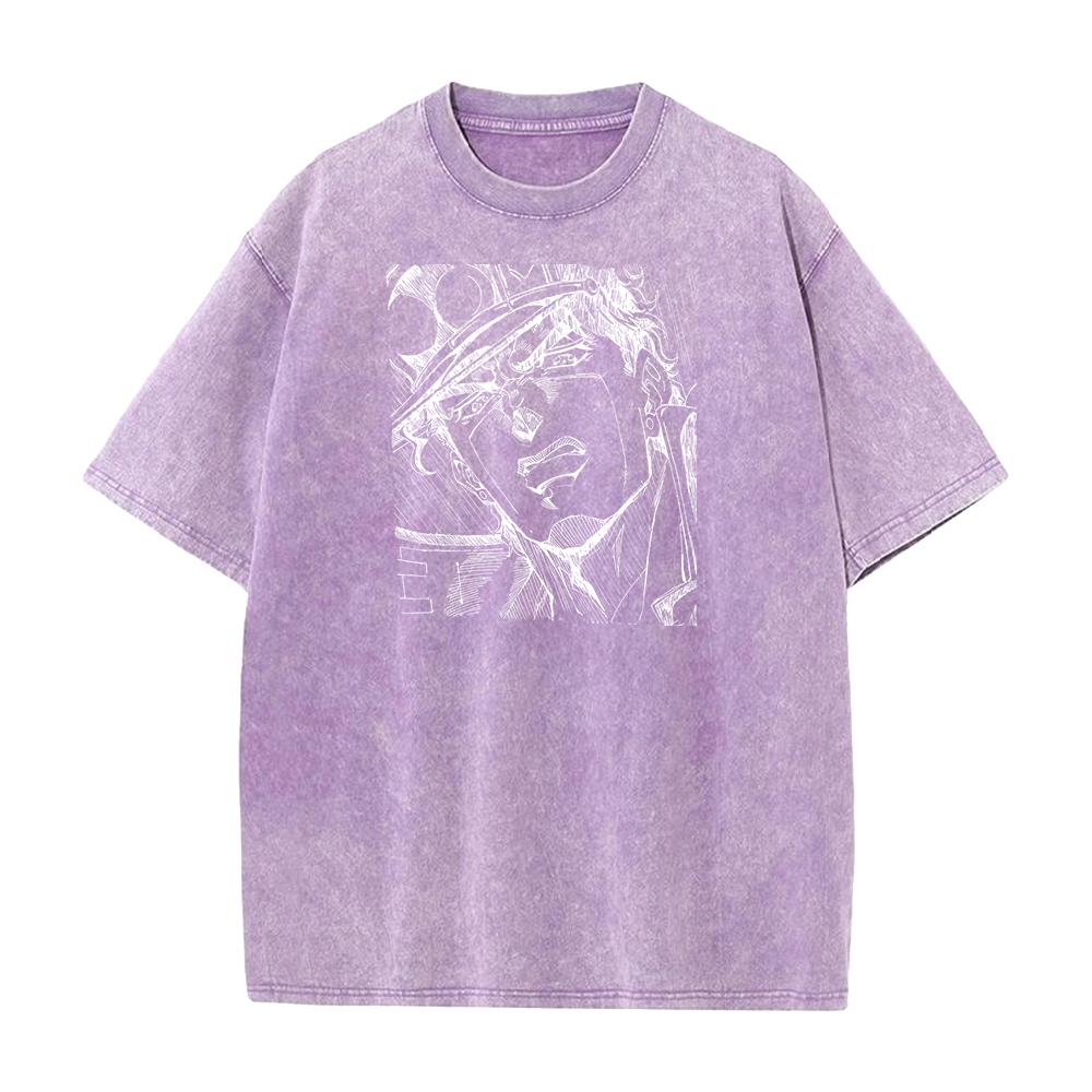Anime JoJo s Bizarre Adventure Joutarou Kuujou Clothing Men Women Tshirts Washed Cotton Tee Retro T-shirt Harajuku Male T Shirt XXL
Anime JoJo s Bizarre Adventure Joutarou Kuujou Clothing Men Women Tshirts Washed Cotton Tee Retro T-shirt Harajuku Male T Shirt XXL