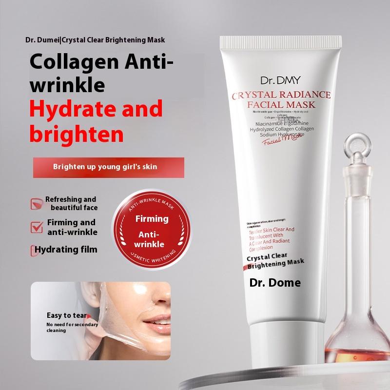 Crystal Brightening Mask Facial Care Compact Anti-Wrinkle Brightening Collagen Tear Mask 80g
Crystal Brightening Mask Facial Care Compact Anti-Wrinkle Brightening Collagen Tear Mask 80g