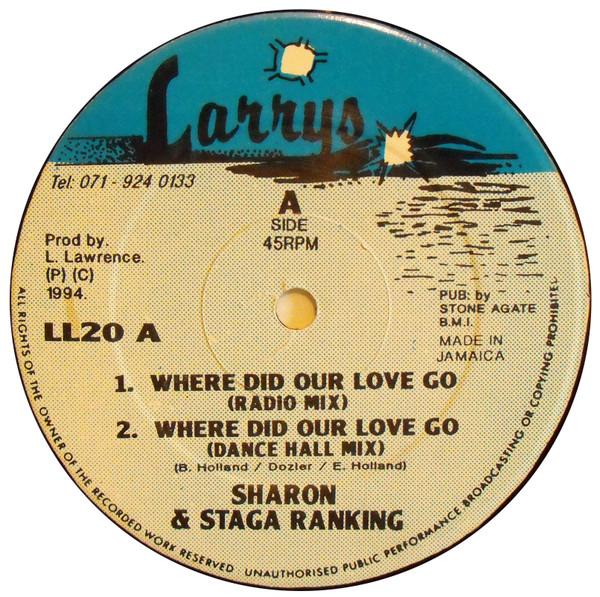 12inch Record SHARON & STAGA RANKING - Where Did Our Love Go LL20 Larrys 1994 Jamaica Reggae, Ska & Dub Used
12inch Record SHARON & STAGA RANKING - Where Did Our Love Go LL20 Larrys 1994 Jamaica Reggae, Ska & Dub Used