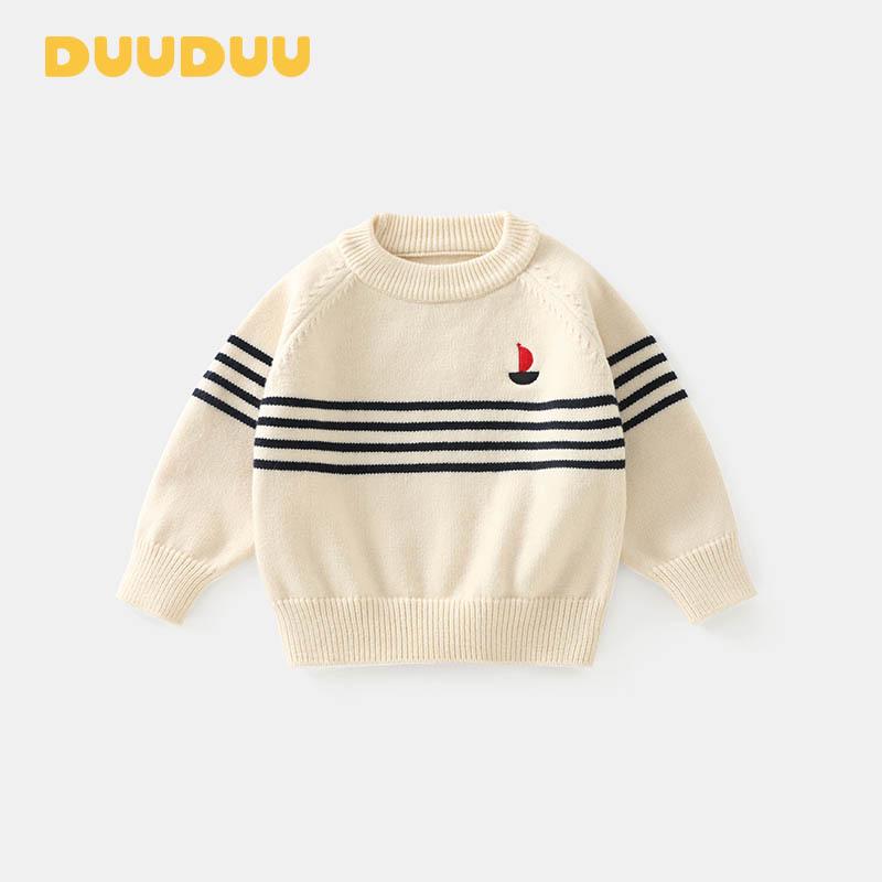 DUUDUU 2025 Boys Knit Pullover: New Korean-Style Warm Autumn/Winter Sweater 90 cm
DUUDUU 2025 Boys Knit Pullover: New Korean-Style Warm Autumn/Winter Sweater 90 cm