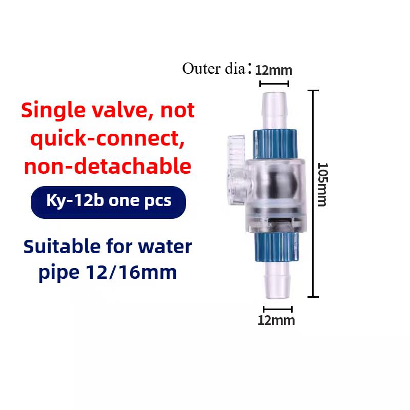 12mm/16mm Aquarium Air Water Regulator Flow Tube Pipe Divider Adjustable Water Pump Filter Volume Control Valve Accessries New
12mm/16mm Aquarium Air Water Regulator Flow Tube Pipe Divider Adjustable Water Pump Filter Volume Control Valve Accessries New