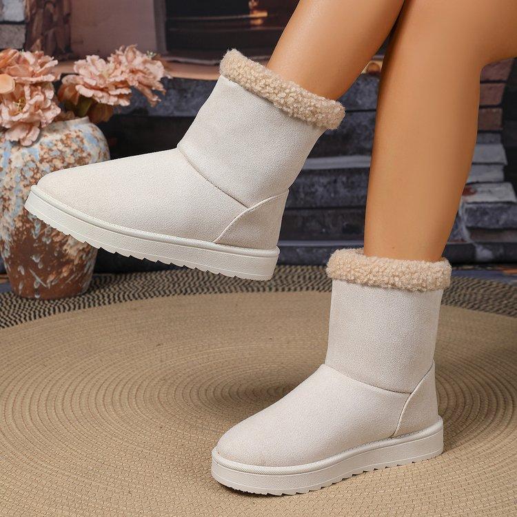 Fashion New Fashionable Round Toe Elegant Snow Boots Winter Flat Wear-resistant Soft Students Plus Velvet Warm Women s Shoes 43
Fashion New Fashionable Round Toe Elegant Snow Boots Winter Flat Wear-resistant Soft Students Plus Velvet Warm Women s Shoes 43