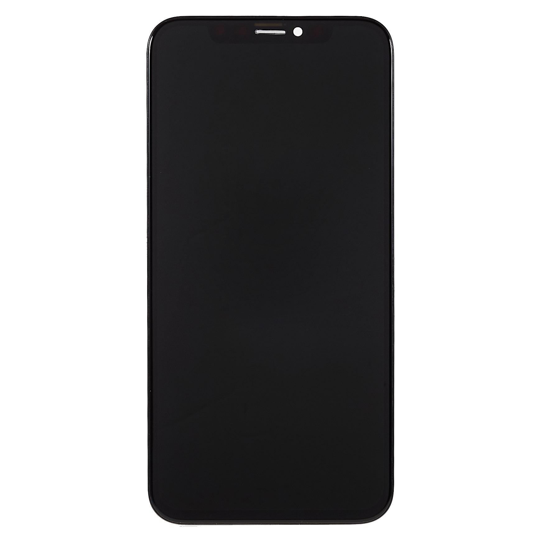 For iPhone XS 5.8 inch Grade C LCD Screen and Digitizer Assembly Replacement Part (ZY In-Cell Technology) (without Logo) Style A
For iPhone XS 5.8 inch Grade C LCD Screen and Digitizer Assembly Replacement Part (ZY In-Cell Technology) (without Logo) Style A