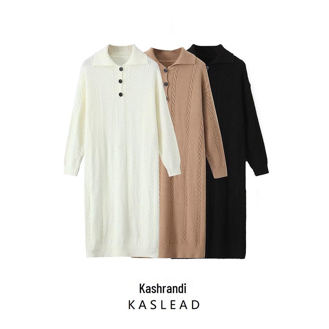 2024 Autumn Women s European & American Casual Button-Detail Sweater Dress Small
2024 Autumn Women s European & American Casual Button-Detail Sweater Dress Small