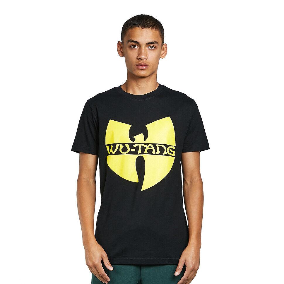 Чорна футболка унісекс з чорним логотипом Wu Tang Clan S 
Чорна футболка унісекс з чорним логотипом Wu Tang Clan S