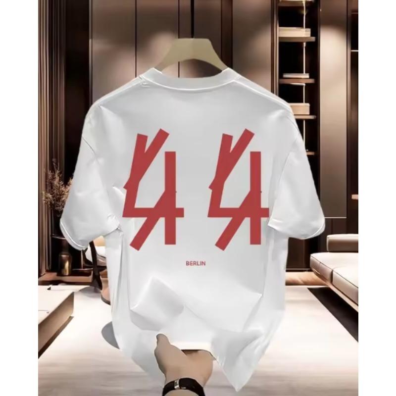 Unisexs and Womens Luxury Print Trend Tshirt Pure Cotton Sweatabsorbing Breathable Soft Fabric Casual Short Sleeve S
Unisexs and Womens Luxury Print Trend Tshirt Pure Cotton Sweatabsorbing Breathable Soft Fabric Casual Short Sleeve S