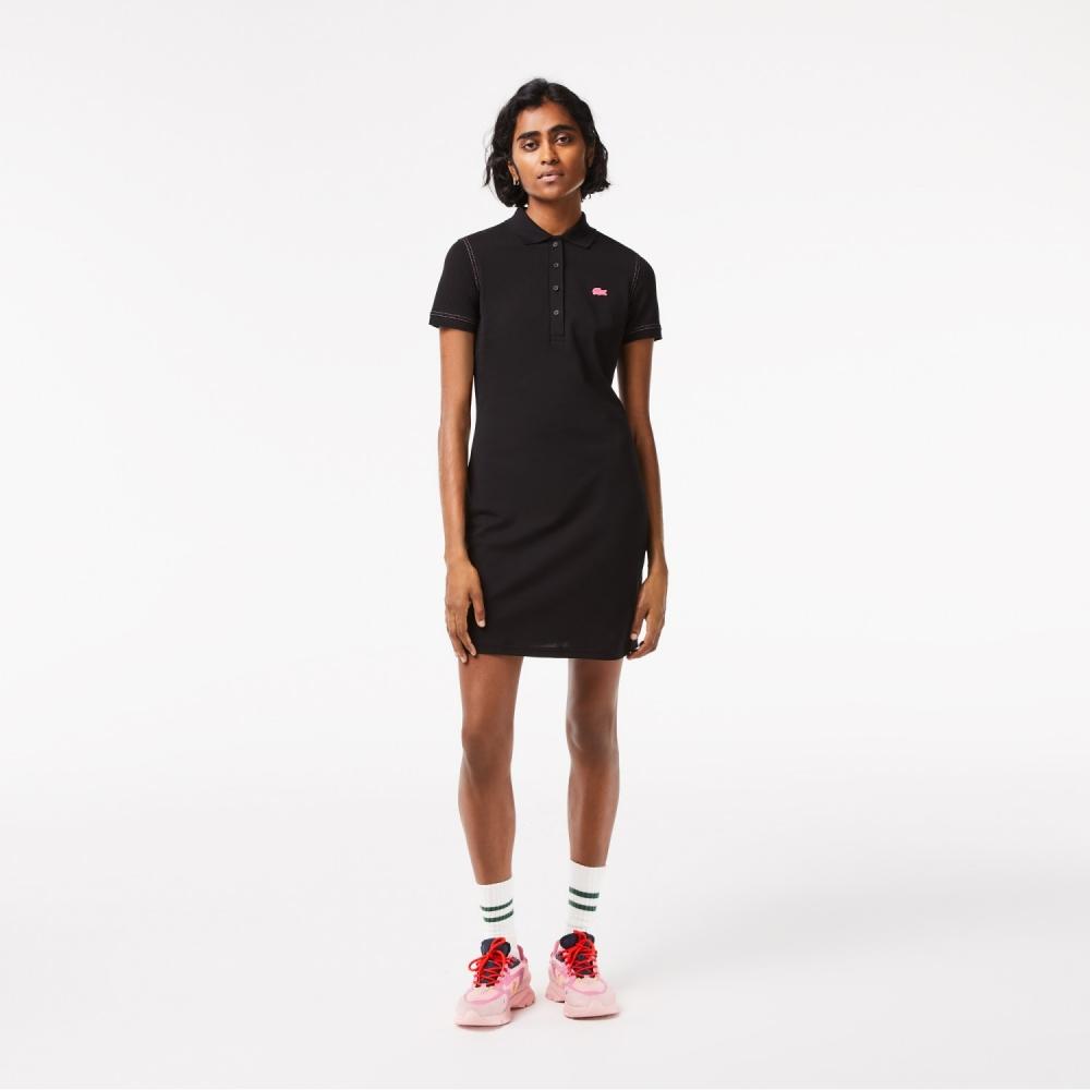 LACOSTE Женское цветное платье-поло с короткими рукавами и короткими рукавами под крокодиловую кожу на 4 пуговицах EF827053G 031
LACOSTE Женское цветное платье-поло с короткими рукавами и короткими рукавами под крокодиловую кожу на 4 пуговицах EF827053G 031