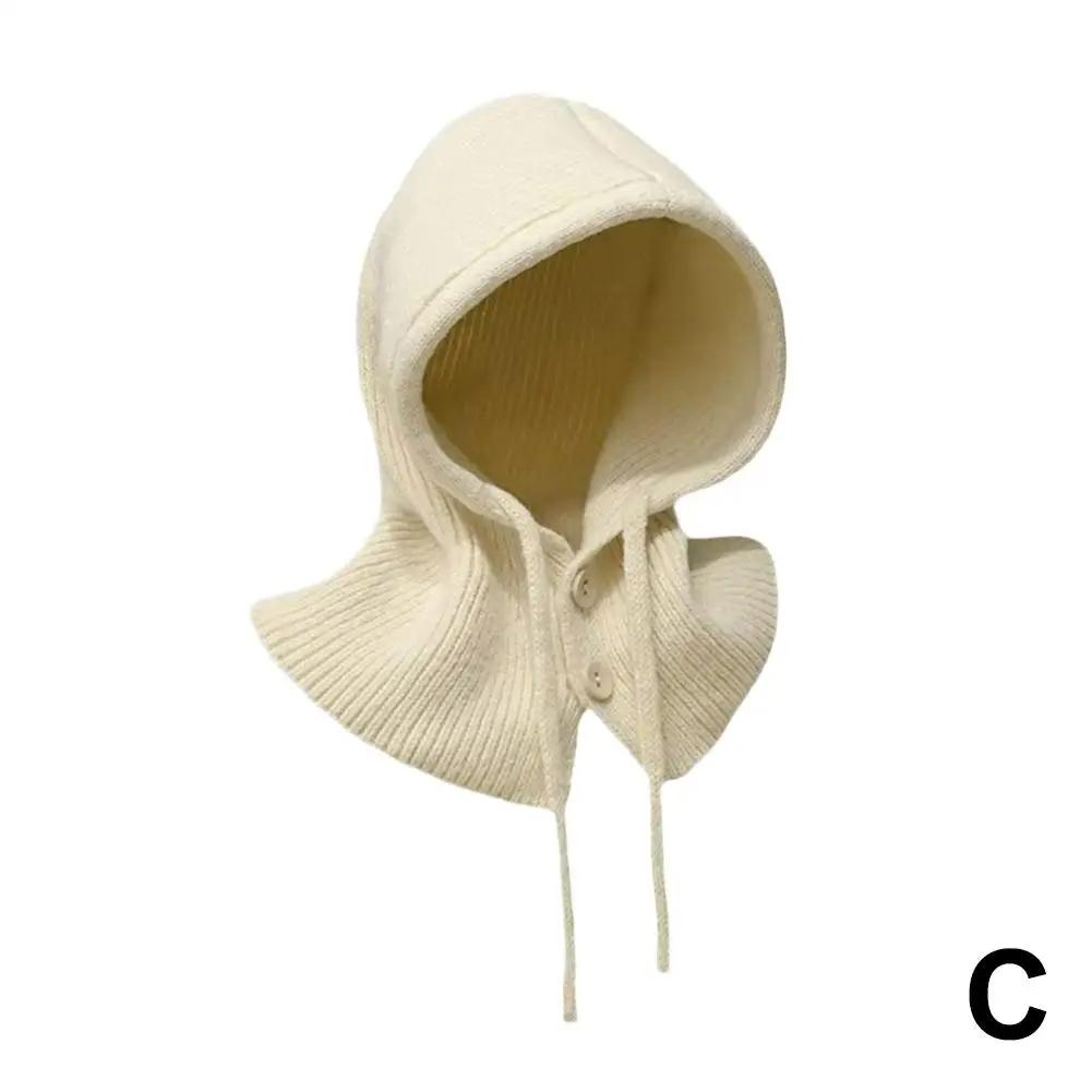 Зимові шапки-балаклави для жінок унісекс, в’язані шапки з капюшоном, вулична тепла шапка на зав’язці, суцільний комір, шапки-біні. бежевий
Зимові шапки-балаклави для жінок унісекс, в’язані шапки з капюшоном, вулична тепла шапка на зав’язці, суцільний комір, шапки-біні. бежевий