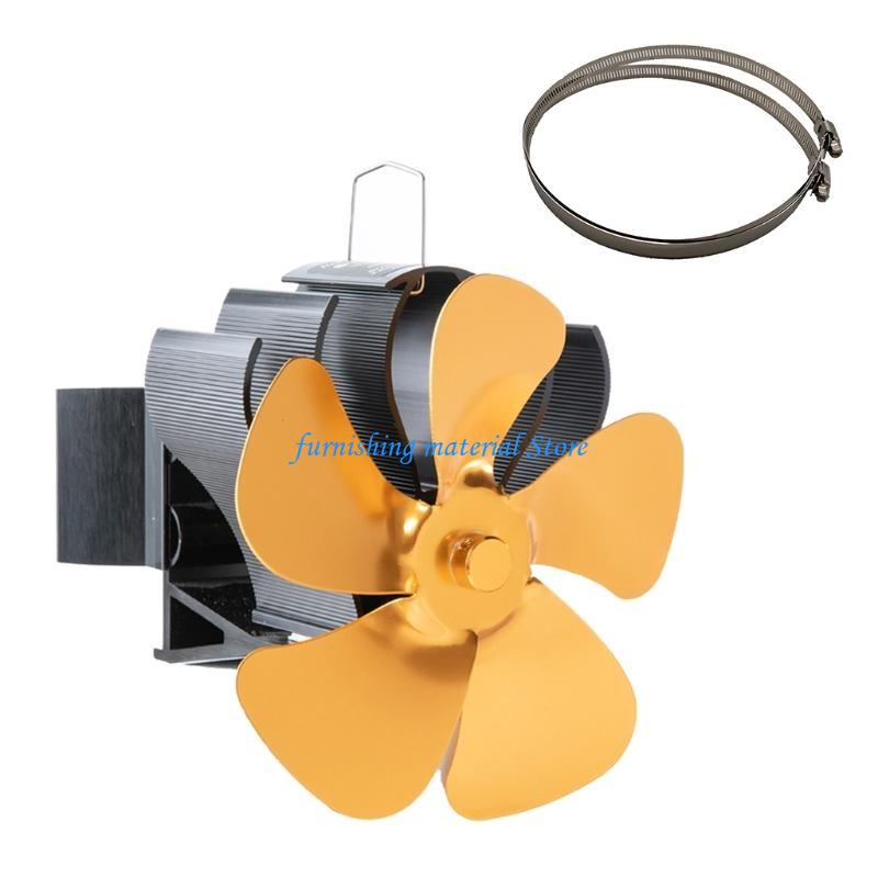 Y5GD 5-Blade Heat Powered Stove Fan for Wood Log Eco Friendly Larger Air золотий
Y5GD 5-Blade Heat Powered Stove Fan for Wood Log Eco Friendly Larger Air золотий