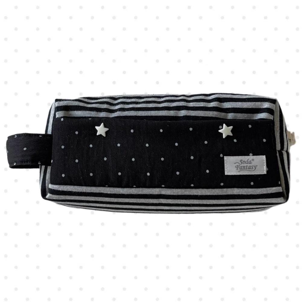 Ins Dot Plaid Star Pencil Case Canvas Pencil Pouch Multifunctional Stationery Storage Bag Students School Organizer Supplies сірий
Ins Dot Plaid Star Pencil Case Canvas Pencil Pouch Multifunctional Stationery Storage Bag Students School Organizer Supplies сірий