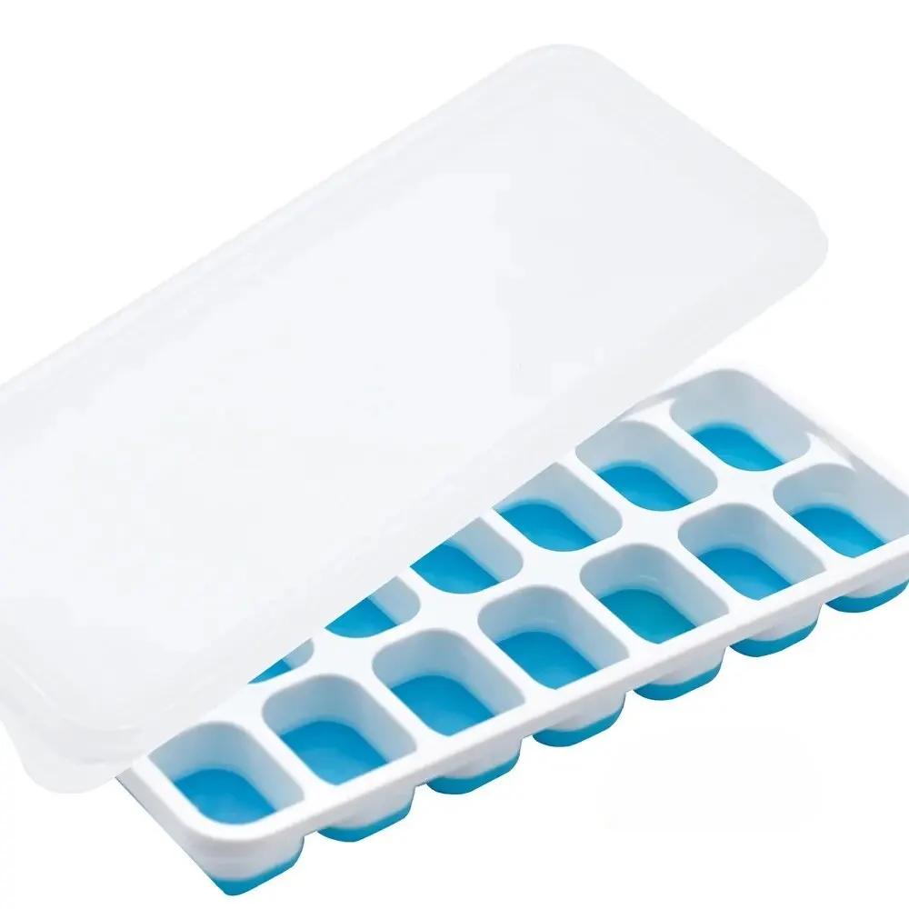 14-Grid Silicone Ice Cube Tray Mold, Square Non-Toxic & Durable Ice Cube Maker for Bar, Pub, Wine & Drinks
14-Grid Silicone Ice Cube Tray Mold, Square Non-Toxic & Durable Ice Cube Maker for Bar, Pub, Wine & Drinks