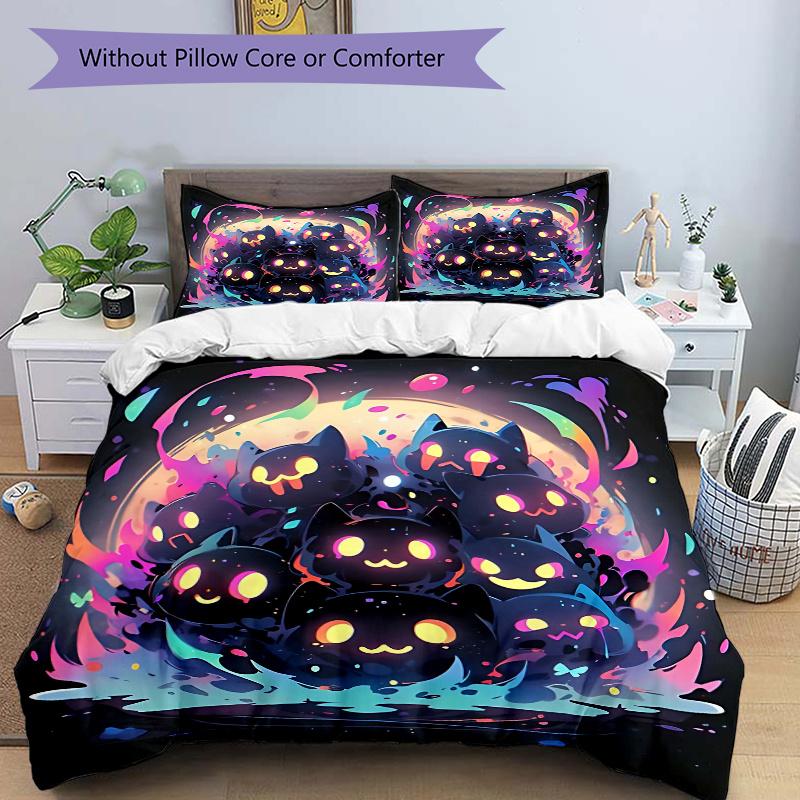 3pcs Kitten Group Quilt Set - Soft and Comfortable Bedroom, Guest Room and Dorm Decor Bedding Set N063 135x200cm
3pcs Kitten Group Quilt Set - Soft and Comfortable Bedroom, Guest Room and Dorm Decor Bedding Set N063 135x200cm