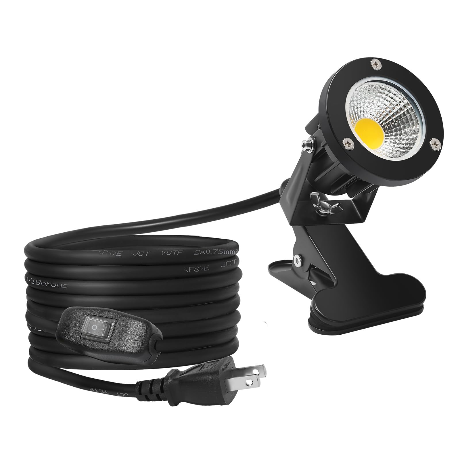 Rainproof Waterproof LED Clip Light 7W 630LM Cord Length 3m LED Light Spotlight Outdoor Lighting Signboard Store Desk Lamp Desk Stand Arm Light
Rainproof Waterproof LED Clip Light 7W 630LM Cord Length 3m LED Light Spotlight Outdoor Lighting Signboard Store Desk Lamp Desk Stand Arm Light
