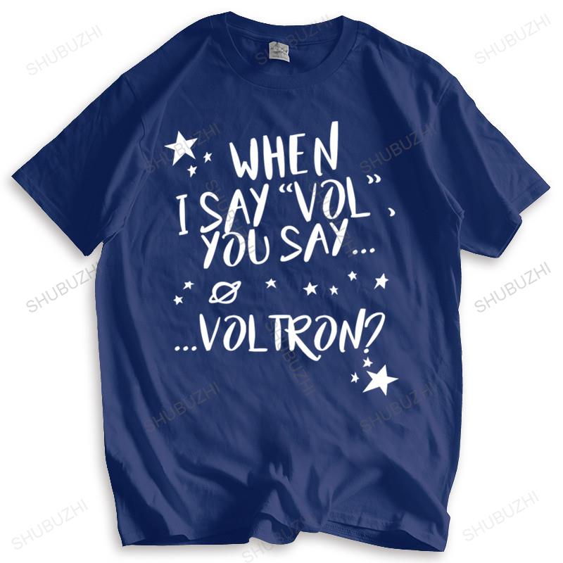 When I say Vol You Say Voltron Black Tshirt summer fashion tshirt cotton tops euro size boys gifts Outdoor Wear Shirt 4XL
When I say Vol You Say Voltron Black Tshirt summer fashion tshirt cotton tops euro size boys gifts Outdoor Wear Shirt 4XL