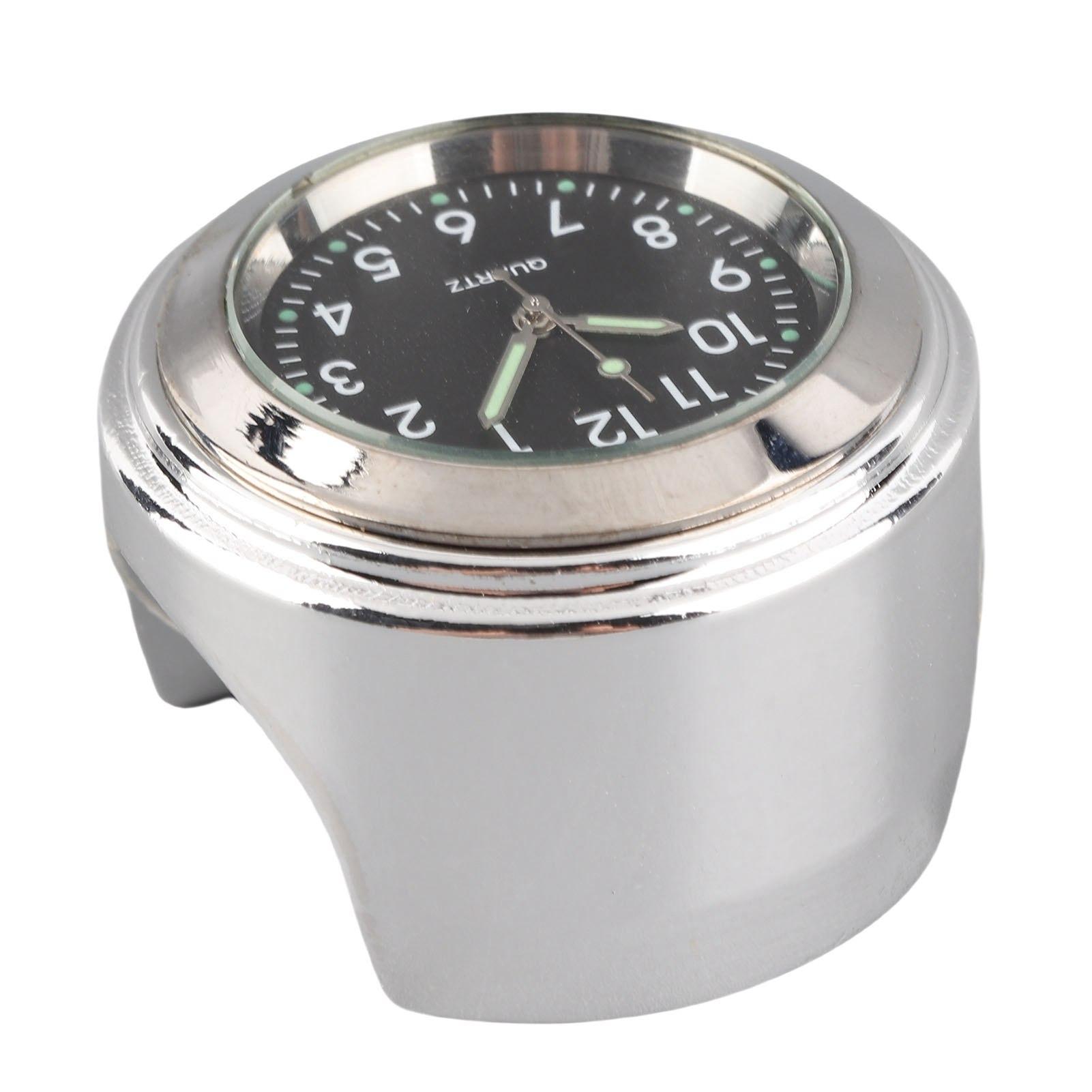 Мотоциклетные часы на руль, хромированные, точное время, из алюминиевого сплава, крепление на руль
Мотоциклетные часы на руль, хромированные, точное время, из алюминиевого сплава, крепление на руль