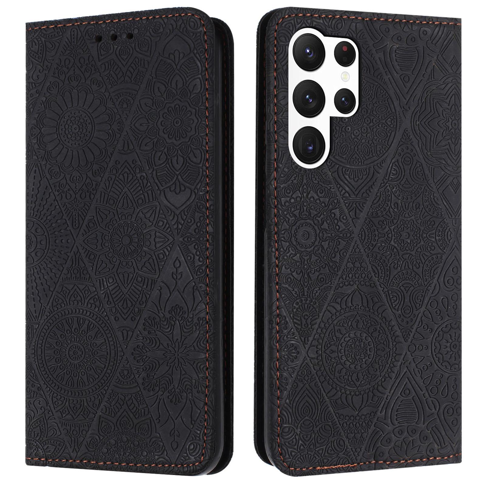 For Samsung Galaxy S25 Ultra Case Imprinted Flower Wallet Stand Leather Phone Cover A
For Samsung Galaxy S25 Ultra Case Imprinted Flower Wallet Stand Leather Phone Cover A