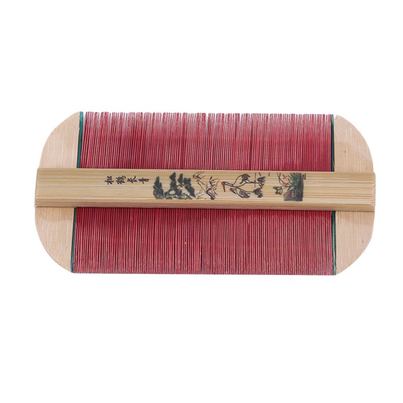 Bamboo Lice Comb Double-sided Super Dense Teeth Remove Dandruff Scalp Cleansing Massage Comb Flea Removal Hair Tool червоний
Bamboo Lice Comb Double-sided Super Dense Teeth Remove Dandruff Scalp Cleansing Massage Comb Flea Removal Hair Tool червоний