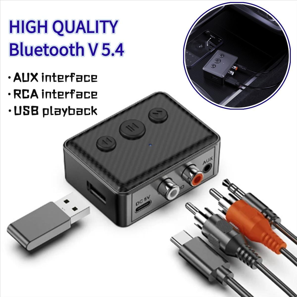 Аудиоприемник Bluetooth 5.4 3,5 мм AUX RCA USB U-Disk Стерео Музыка Беспроводной Аудиоадаптер Для ПК ТВ Автокомплект Динамик Усилитель Without RCA line
Аудиоприемник Bluetooth 5.4 3,5 мм AUX RCA USB U-Disk Стерео Музыка Беспроводной Аудиоадаптер Для ПК ТВ Автокомплект Динамик Усилитель Without RCA line