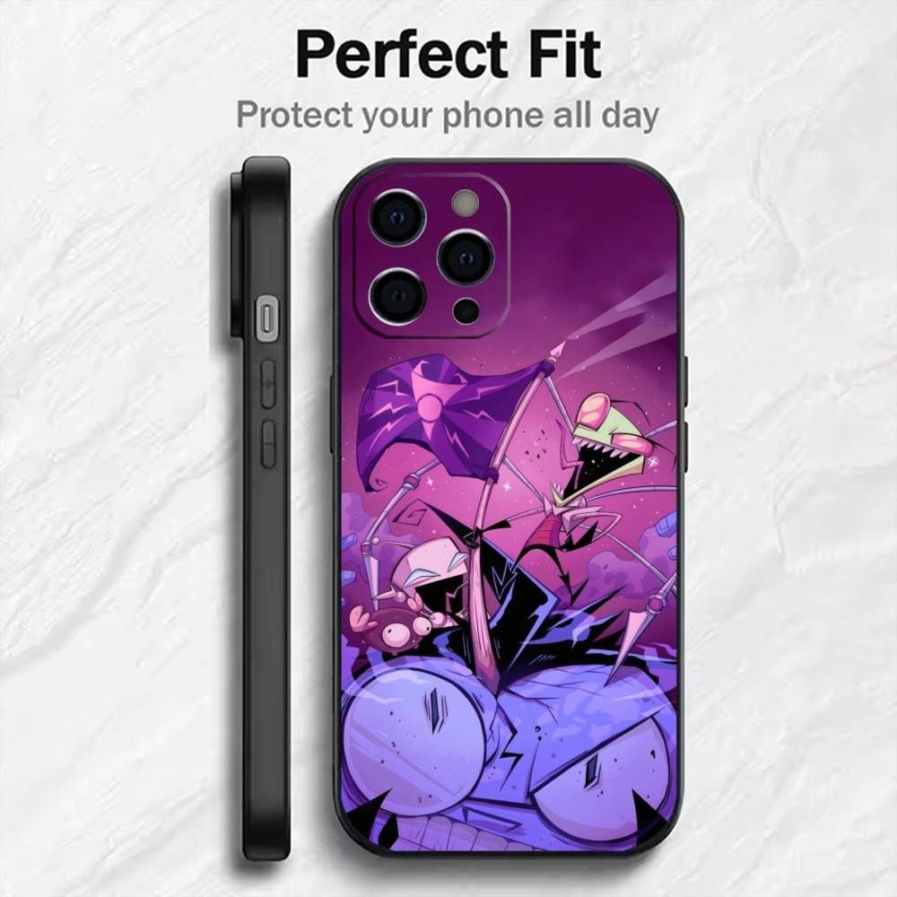 Cartoon I-Invader Alien Z-ZIM Printed Phone Case For iPhone17,16,15,14,13,12 Plus,Max Soft Silicone Black Cover iPhone16promax
Cartoon I-Invader Alien Z-ZIM Printed Phone Case For iPhone17,16,15,14,13,12 Plus,Max Soft Silicone Black Cover iPhone16promax