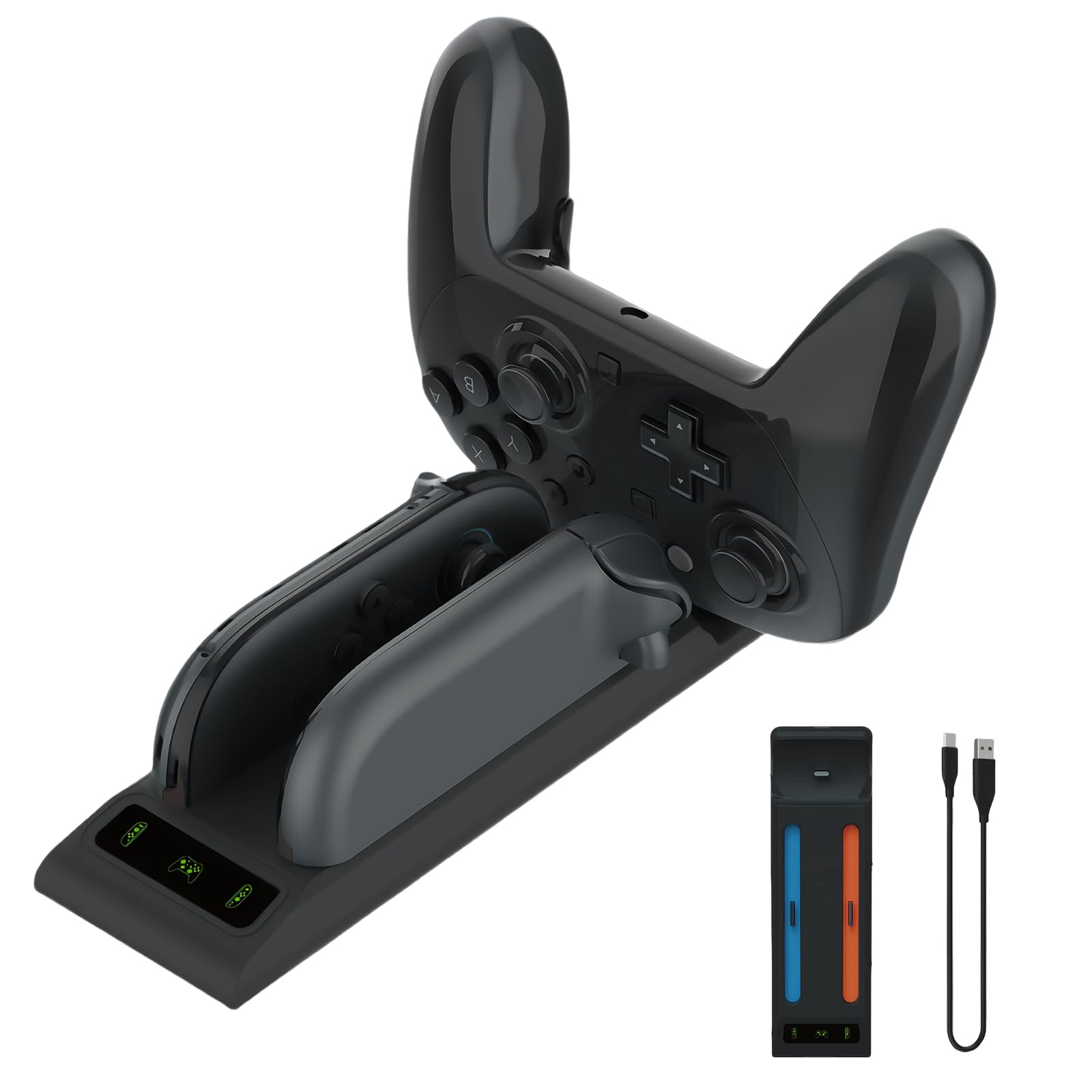 Новая зарядная подставка для Switch 2 и Switch 2 Lwuckbarrt, зарядная док-станция для левого и правого контроллеров, быстрая, со светодиодным индикатором, совместима с Nintendo Switch
Новая зарядная подставка для Switch 2 и Switch 2 Lwuckbarrt, зарядная док-станция для левого и правого контроллеров, быстрая, со светодиодным индикатором, совместима с Nintendo Switch