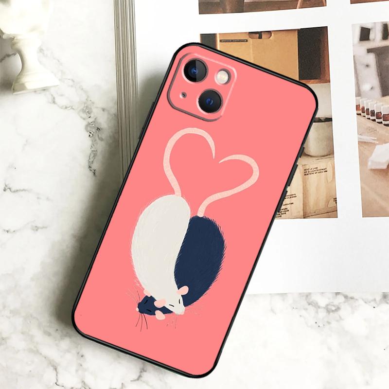 Mouse Rat Phone Case For iPhone 17 16 15 14 13 11 12 Pro Max Plus 12 13 Mini 16e 17 Air Cover Coque iPhone 17
Mouse Rat Phone Case For iPhone 17 16 15 14 13 11 12 Pro Max Plus 12 13 Mini 16e 17 Air Cover Coque iPhone 17