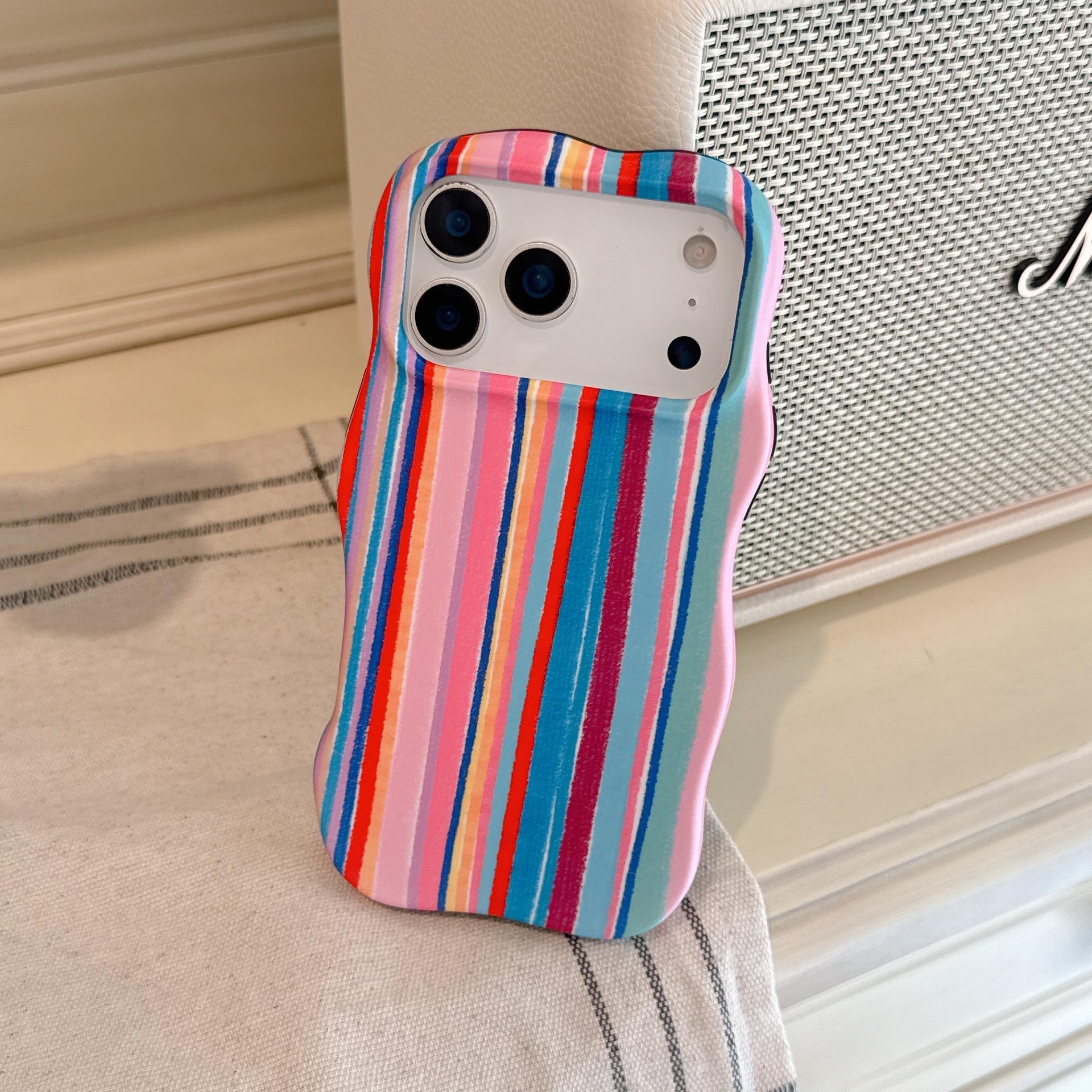 Rainbow Stripes Graffiti Frosted Case for iPhone 17 Pro Max / 16 / 15 / 14 15 Pro Max
Rainbow Stripes Graffiti Frosted Case for iPhone 17 Pro Max / 16 / 15 / 14 15 Pro Max