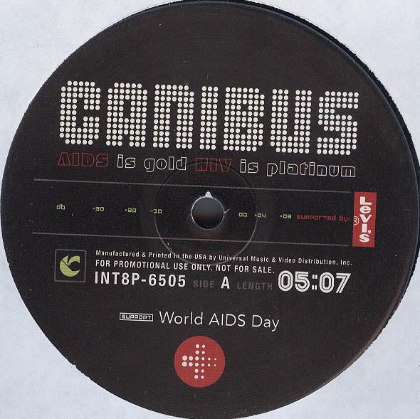 12inch Record CANIBUS - AIDS Is Gold HIV Is Platinum INT8P6505 Interscope Reco 1998 US Rap & Hip-Hop/R&B Used
12inch Record CANIBUS - AIDS Is Gold HIV Is Platinum INT8P6505 Interscope Reco 1998 US Rap & Hip-Hop/R&B Used