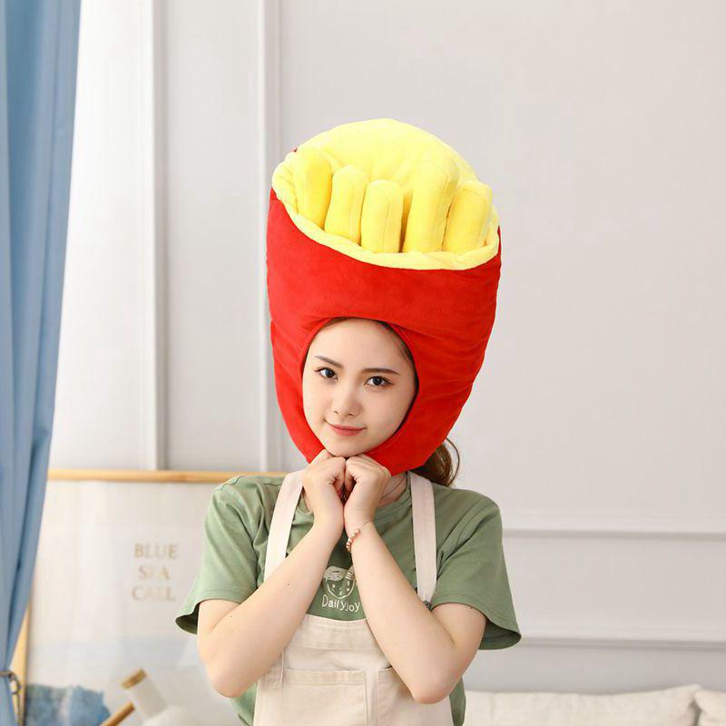 Fries Hat Plush Cartoon Headwear Photography Prop 32*40 CM, 0.28 kg
Fries Hat Plush Cartoon Headwear Photography Prop 32*40 CM, 0.28 kg
