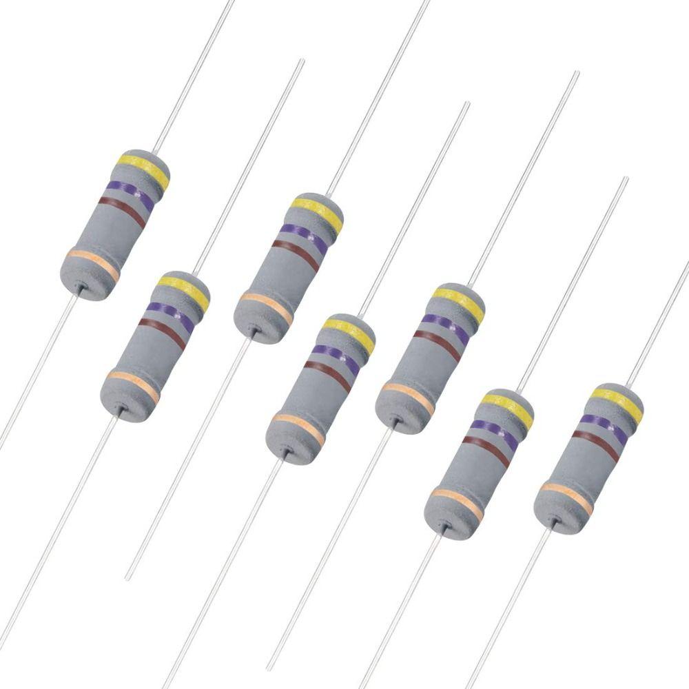 Carbon Film Resistors 470 Ohm Resistor 5% Tolerance for DIY Electronic Projects and Experiments 1pc
Carbon Film Resistors 470 Ohm Resistor 5% Tolerance for DIY Electronic Projects and Experiments 1pc