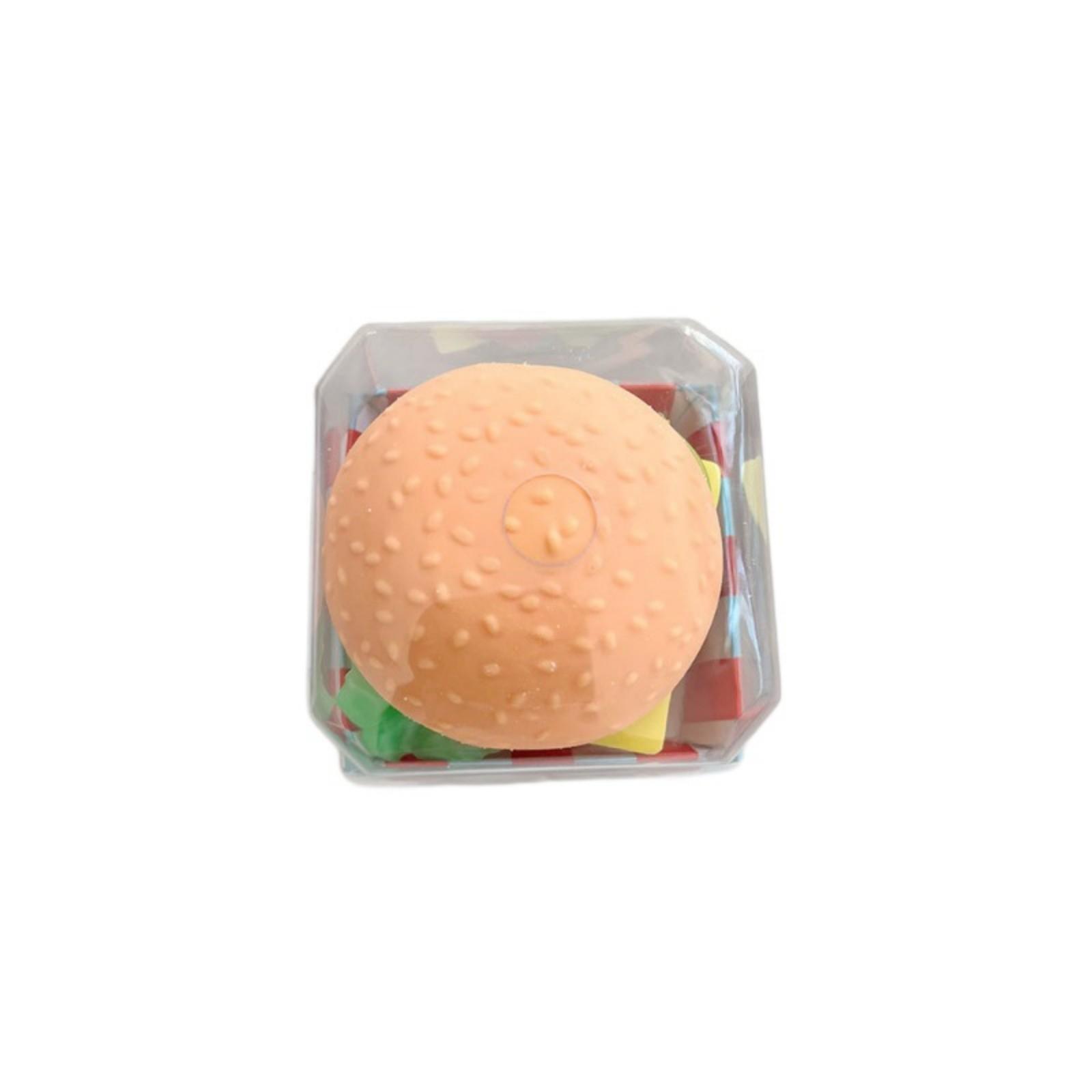 Squeeze Burger Stress Relief Toy Soft Foam Squeeze Toy Novelty Sensory Toy for Hand Exercise and Focus One Size
Squeeze Burger Stress Relief Toy Soft Foam Squeeze Toy Novelty Sensory Toy for Hand Exercise and Focus One Size