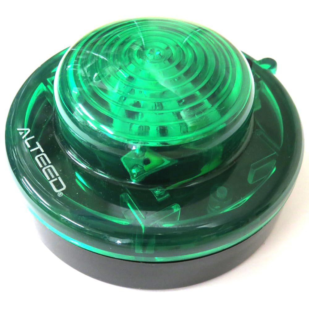 ALTEED Operated LED Flashlight / Load Capacity Reinforced Body, Long Illumination / Flashing Car Warning Indicator Light (Green Glowing) зелений
ALTEED Operated LED Flashlight / Load Capacity Reinforced Body, Long Illumination / Flashing Car Warning Indicator Light (Green Glowing) зелений