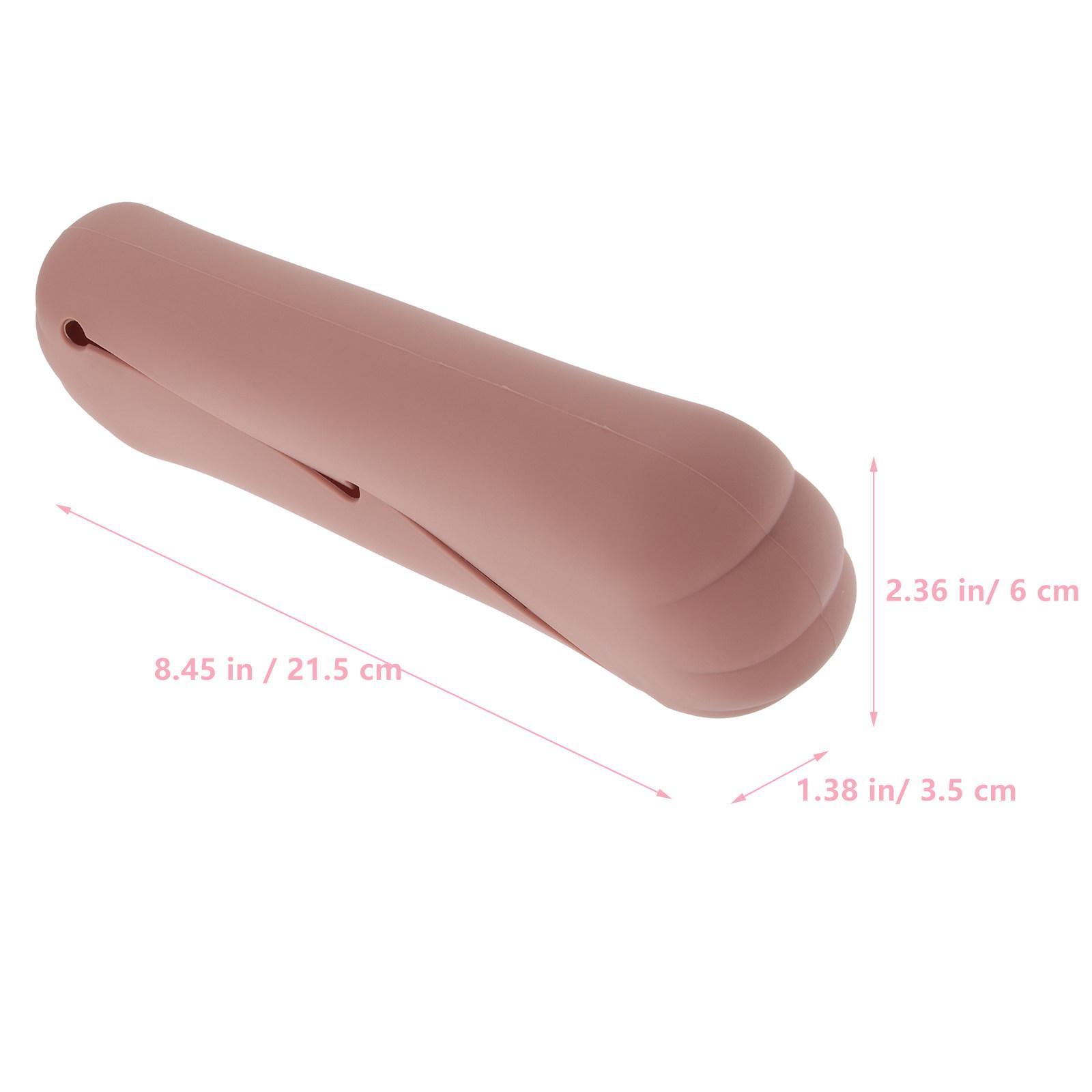 Silicone Makeup Brush Holder Travel Case Portable Lightweight Eyebrow Pencil Storage Bag Tool Organizer for Women Gift розовый
Silicone Makeup Brush Holder Travel Case Portable Lightweight Eyebrow Pencil Storage Bag Tool Organizer for Women Gift розовый