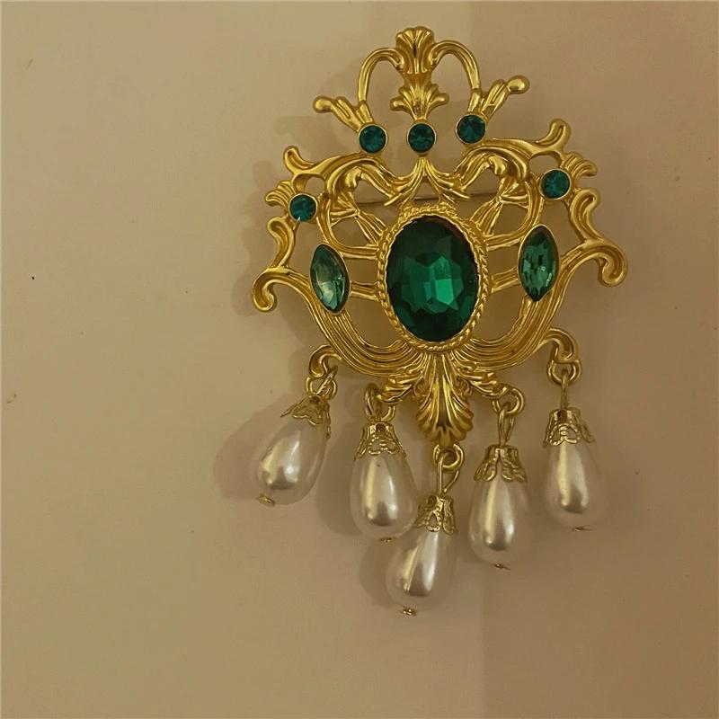 Брошь Барокко Бабушка Зеленый Жемчуг Самоцвет Дворцовый Темперамент Корсаж Сплав Аксессуары Эмалевая Булавка
Брошь Барокко Бабушка Зеленый Жемчуг Самоцвет Дворцовый Темперамент Корсаж Сплав Аксессуары Эмалевая Булавка