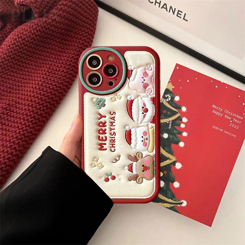 Новорічний чохол для подарунка з Різдвом для iPhone 11 12 13 14 Pro Max Plus Захист об’єктива камери Мультяшна м’яка накладка для телефону з ТПУ iPhone 14
Новорічний чохол для подарунка з Різдвом для iPhone 11 12 13 14 Pro Max Plus Захист об’єктива камери Мультяшна м’яка накладка для телефону з ТПУ iPhone 14