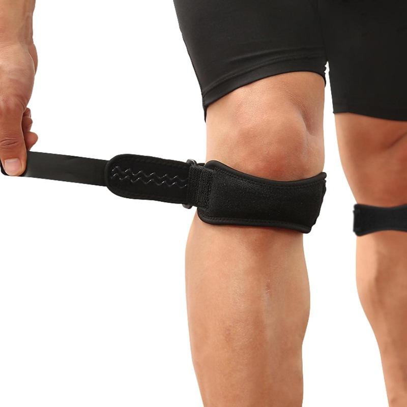 2 x Patella Tendon Bandage, Patella Knee Support with Silica Gel, Adjustable Patella Strap for Women and Men for Jogging, Running, Walking
2 x Patella Tendon Bandage, Patella Knee Support with Silica Gel, Adjustable Patella Strap for Women and Men for Jogging, Running, Walking
