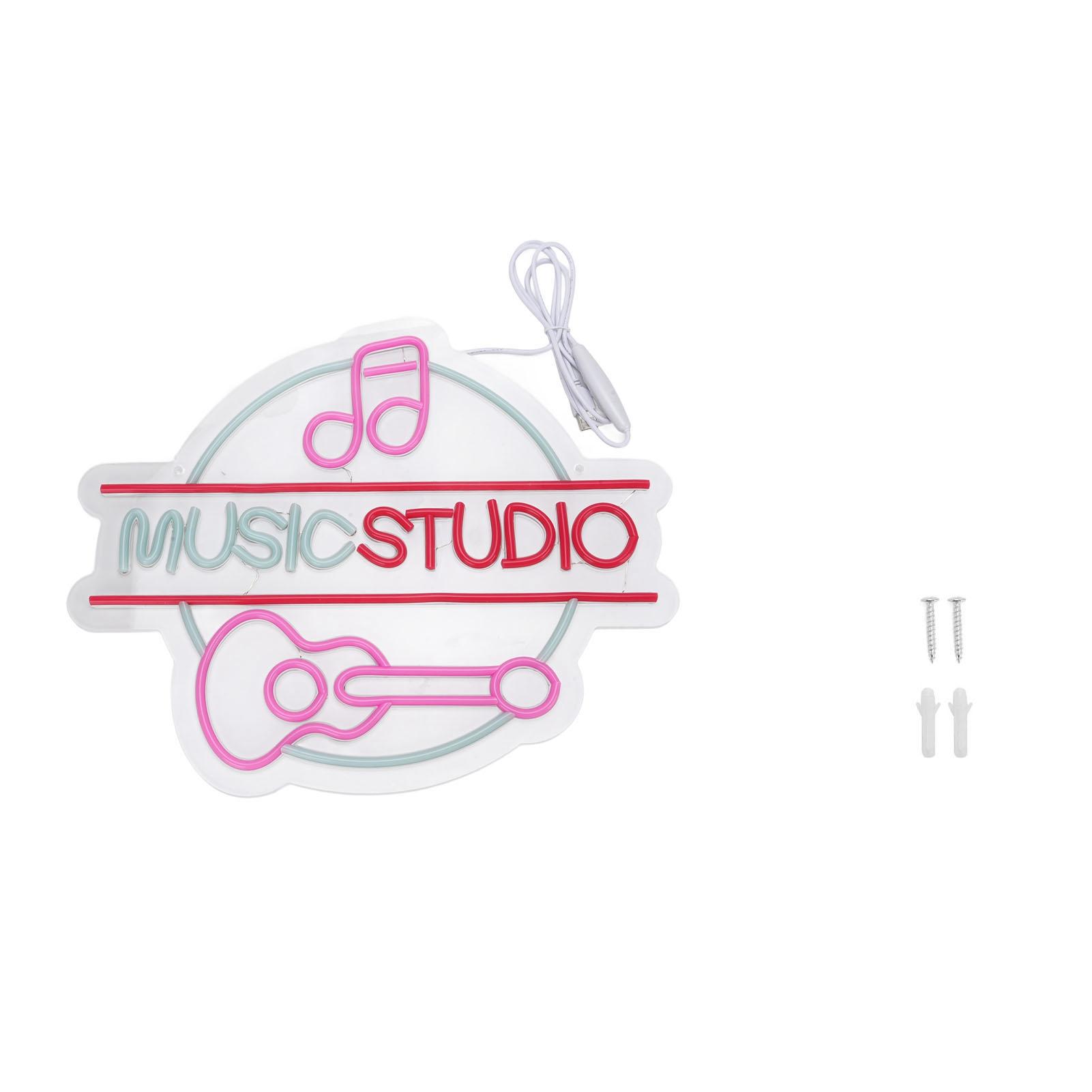 Music Studio Sign Dimmable LED Wall Door Decor Letter Light for Live Concert Club Bar Bedroom Pink
Music Studio Sign Dimmable LED Wall Door Decor Letter Light for Live Concert Club Bar Bedroom Pink