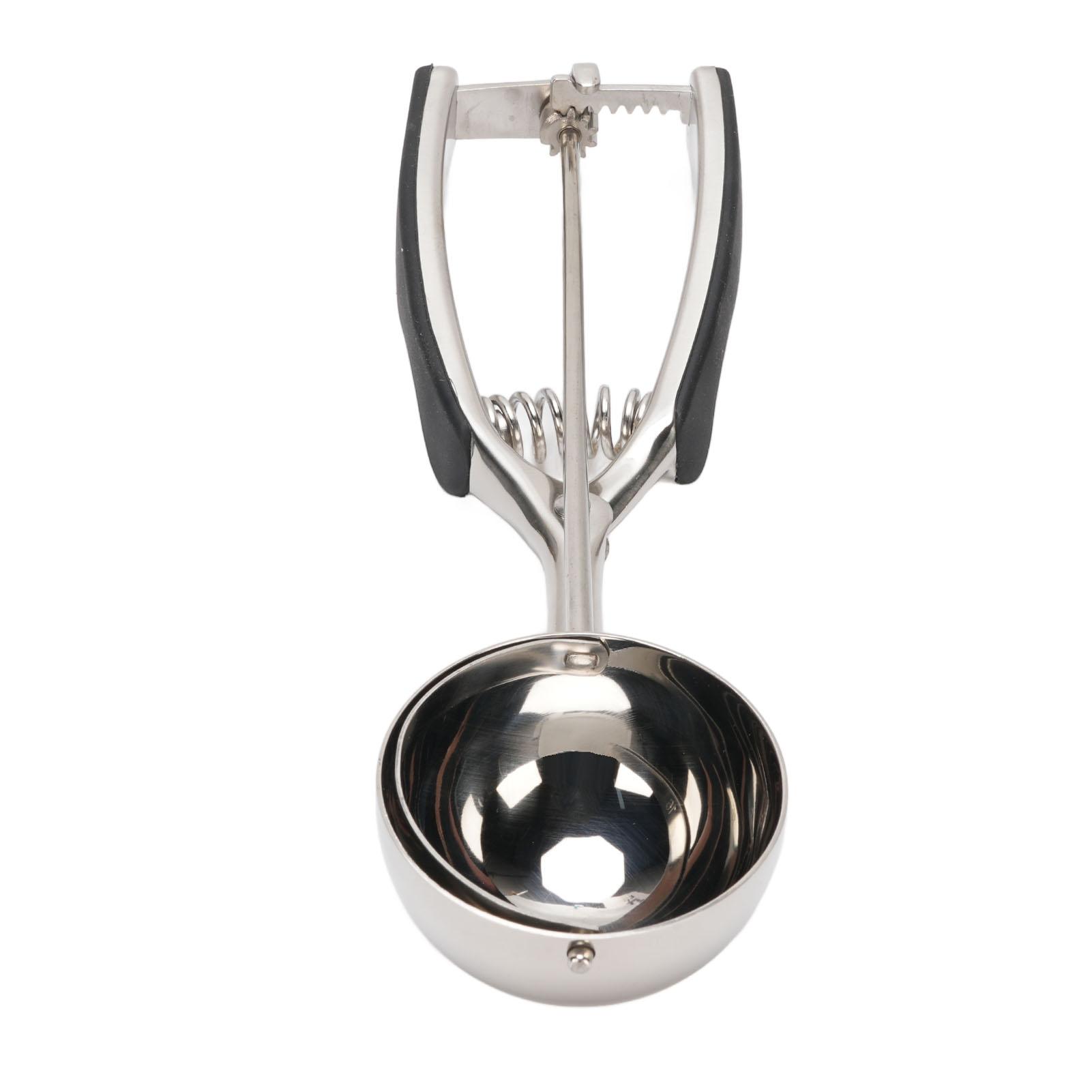 55mm 304 Stainless Steel Cookie Scoop Multifunctional Melon Ball Scoop Ice Cream Scoop Kitchen Scooper for Food Dishwasher Safe
55mm 304 Stainless Steel Cookie Scoop Multifunctional Melon Ball Scoop Ice Cream Scoop Kitchen Scooper for Food Dishwasher Safe