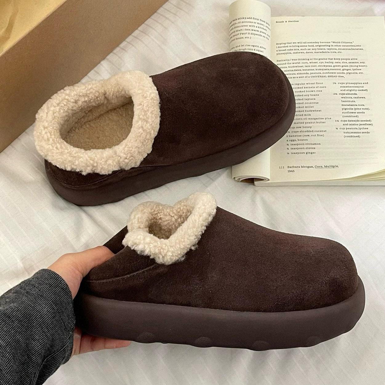 Mao Mao Birkenstock shoes women s winter 2025 new piled thickened warm pregnant women bean cotton shoes fur integrated snow boots 35 шоколадный
Mao Mao Birkenstock shoes women s winter 2025 new piled thickened warm pregnant women bean cotton shoes fur integrated snow boots 35 шоколадный